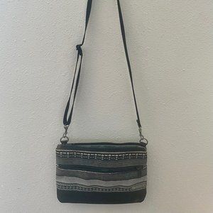 Dakine Small Black and White Purse